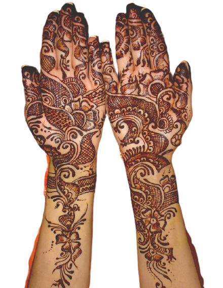 bridal mehandi full hands (46)