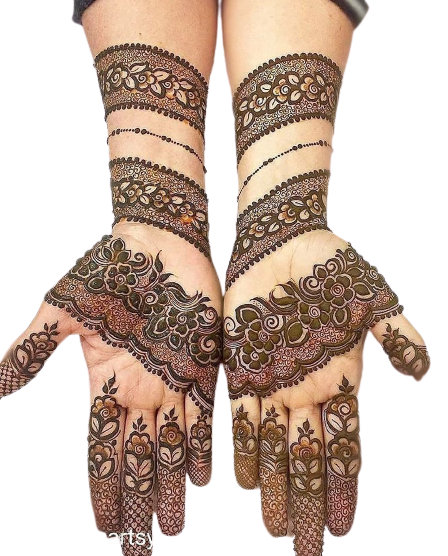 bridal mehandi full hands (52)