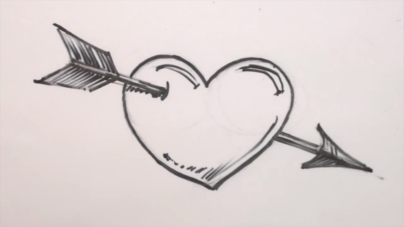 HowToDrawAHeartWithAnArrow Thumb