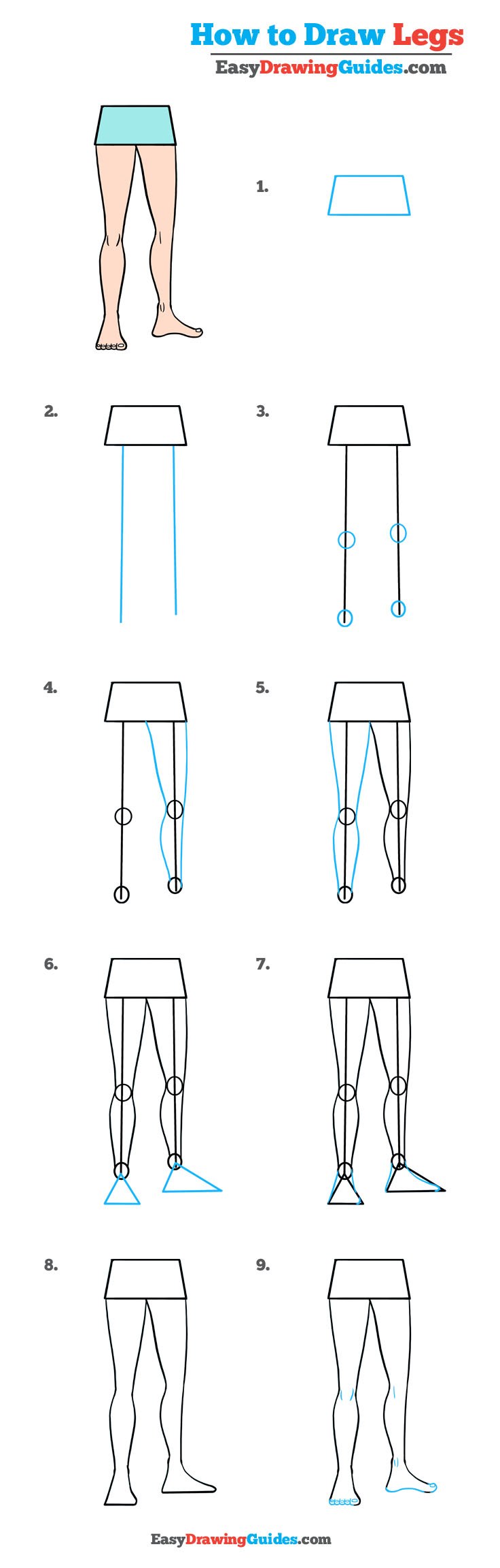Step by step legs