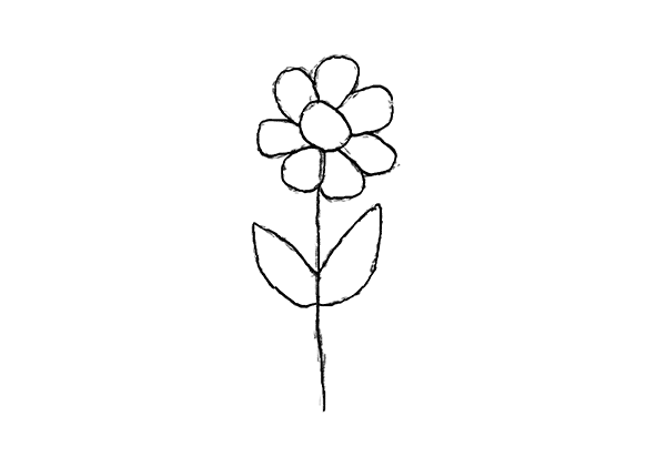 iwanttodraw 1 5 draw flower