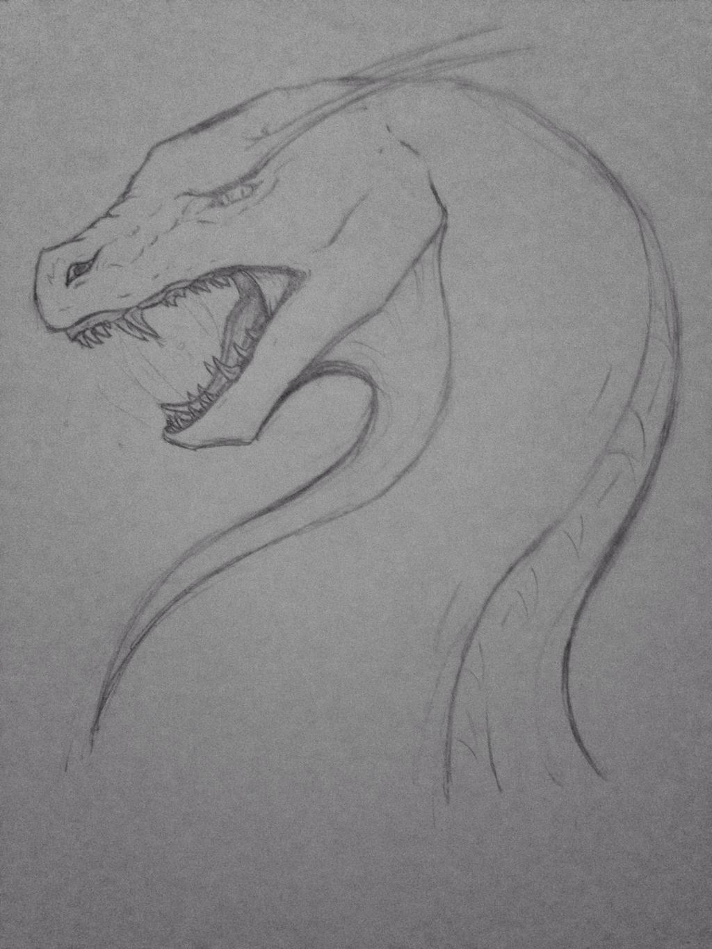 quick dragon sketch  basic   by rin ryushi d8brlfn fullview