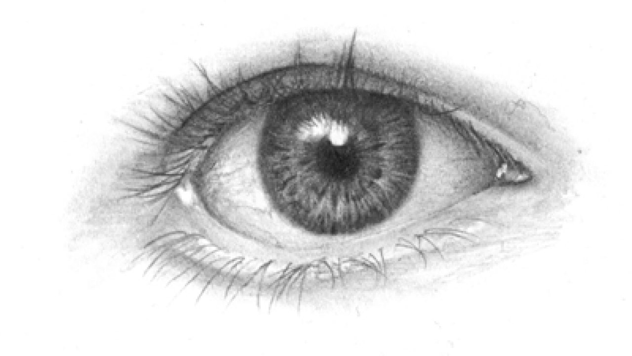Detailed Tutorial on Drawing Human Eye 1280x720