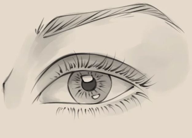 Draw a Realistic Female Eye