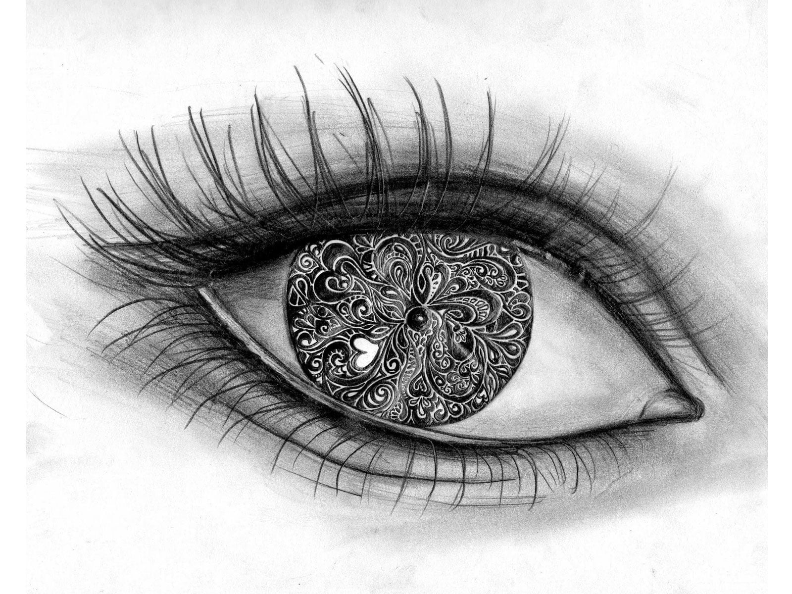 cat eye tattoo designs
