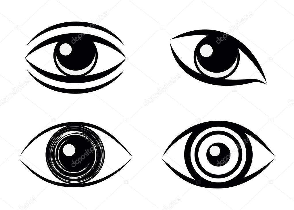depositphotos 114161736 stock illustration eye design cartoon icon white