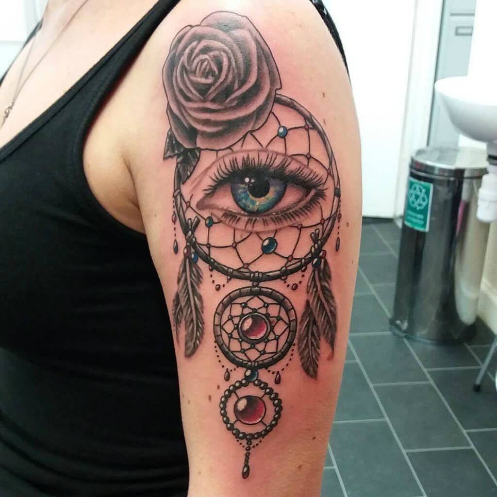 evil eye tattoo q23