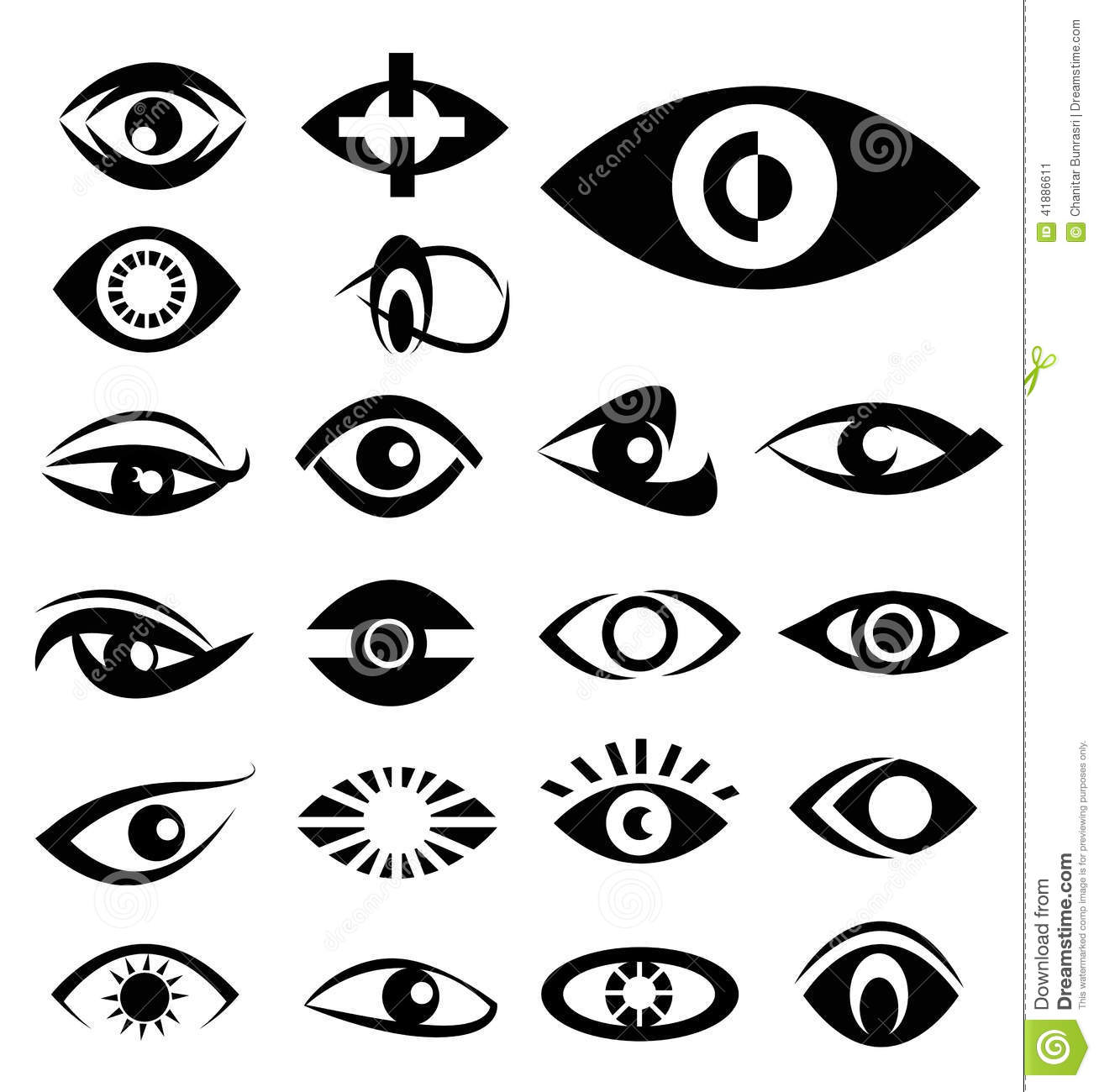 eyes designs eye shape modern look 41886611