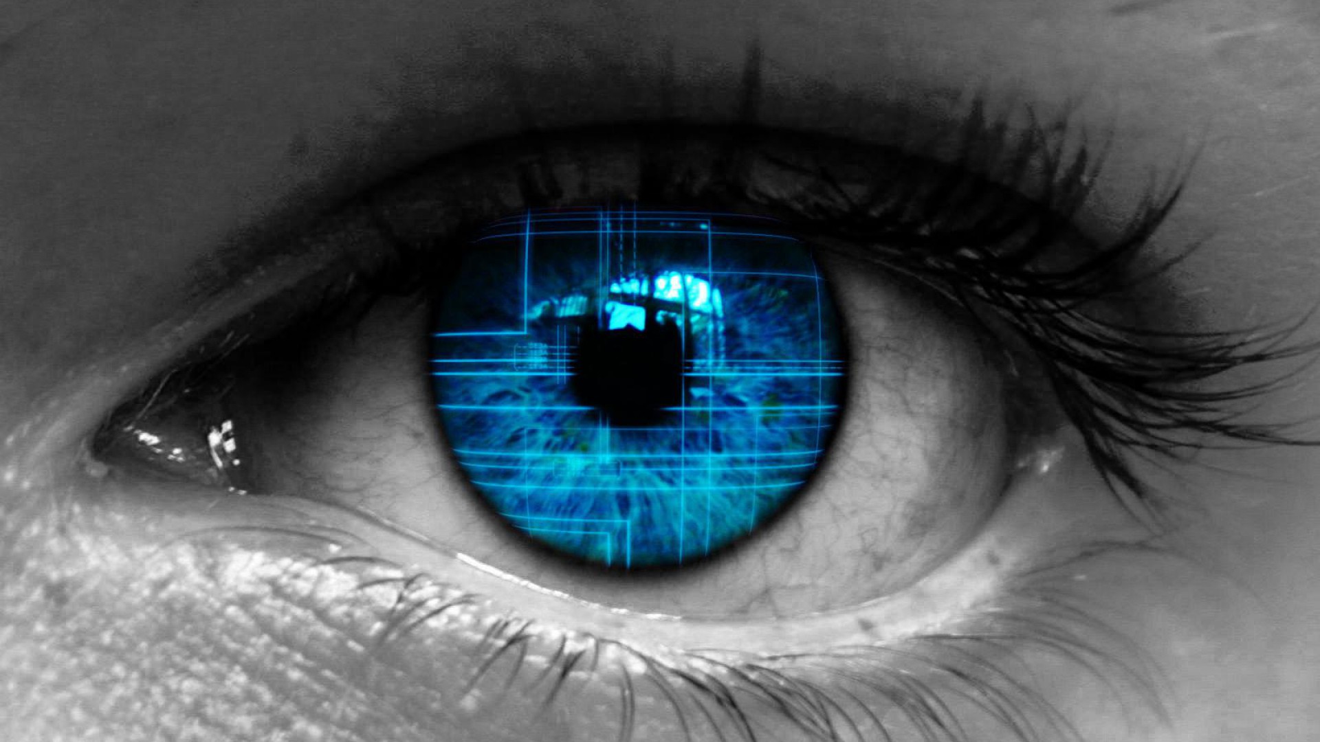 photo manipulation eye wallpaper
