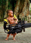Funny-Dangerous-Kid-With-Big-Machine-Gun